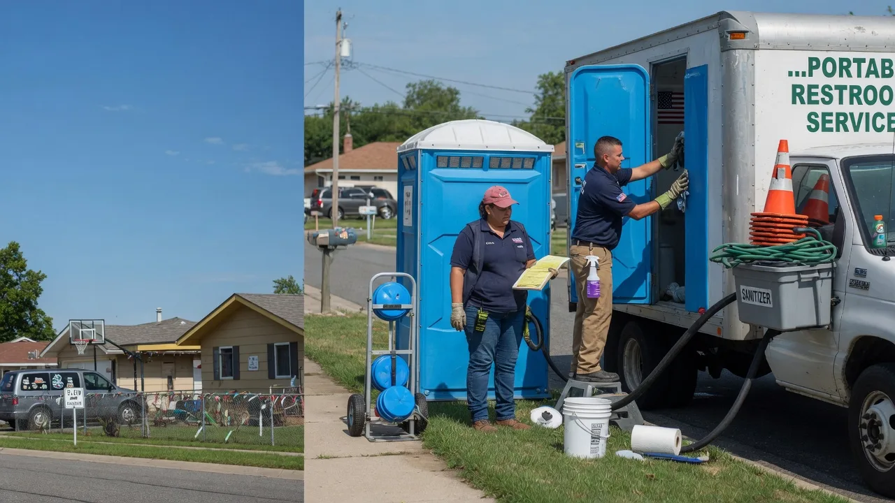 Portable Toilet Rental in New Memphis, IL near me